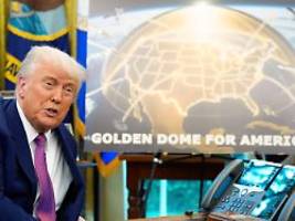 bis 2028 einsatzbereit?: trumps raketenschild golden dome verzögert sich offenbar